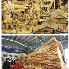 중국의 나무조각 2