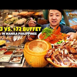 CHEAPEST vs. MOST EXPENSIVE All-You-Can-Eat BUFFET in Manila Philippines!