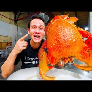 Philippines STREET FOOD Heaven in Zamboanga City!! 🇵🇭 Huge Spanner Crab!!