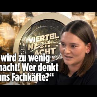[독일 Bild紙] „Pflegekräfte werden verheizt‘“ | Isabell Volovych bei „Viertel nach Acht“