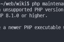 패널에서 PHP 8.1로 업데이트해도 PHP 7.4.33이 적용되네요