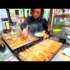 JAPANESE STREET FOOD - Osaka Street Food Tour | AUTHENTIC Street Food in Japan + BEST Oden in OSAKA