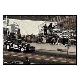 Dragster fails