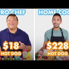 $228 vs $18 Hot Dog: Pro Chef & Home Cook Swap Ingredients | Epicurious