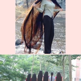 긴머리를 가진 여인