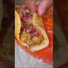 These $1 DEEP FRIED Tacos in Mexico City Are INSANE — Must-Try Street Food!  #shorts