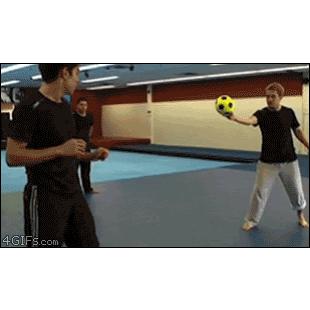 Spinning-soccer-ball-kick