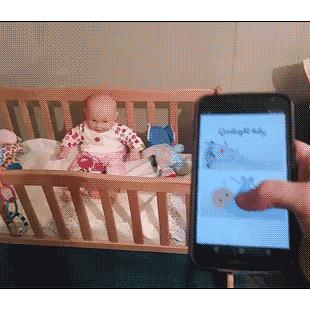 Wireless-baby-crib-app