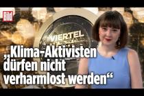 [독일 Bild紙] „Klima-Extremisten sind Heuchler und Lügner“ | Zara Riffler bei Viertel nach Acht