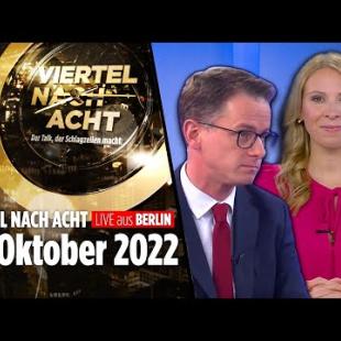 [독일 Bild紙] 🔴 Viertel nach Acht – 12. Oktober 2022 | u.a. mit Nena Schink und Dr. Carsten Linnemann