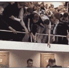 Eager-fans-collapse-railing