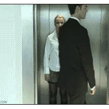 Elevator seduction