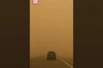 [독일 Bild紙] Gigantischer Sandsturm verdunkelt den Himmel #Shorts