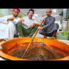 EPIC FOOD in OMAN!! 200kg Underground Shuwa + Oman's Most CRAZY Dessert Factory!
