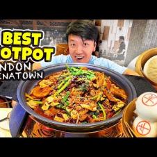 BEST HOTPOT EVER?! London Chinatown FOOD TOUR | Must Try STEAM BUNS