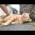 猫島の路地裏の日陰で寝ていた猫をナデナデしてきた