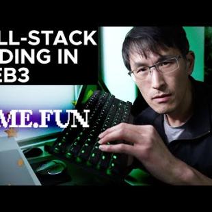 Full-Stack Coding in Web3 - Launching Fame.fun memecoins app