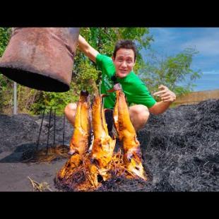 Unseen Fire BBQ Snakehead Fish!! (Delicious ✅ OR Disaster ❌?)