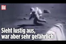 [독일 Bild紙] Astronaut stürzt beim Mond-Spaziergang (seltene NASA-Aufnahmen)