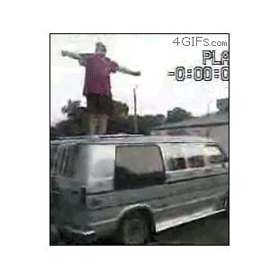 뚱보 아이의 점프 실패