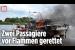 [독일 Bild紙] Feuer auf der Elbe: Sportboot brennt völlig aus