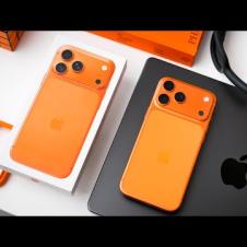 iPhone 17 Pro Max Unboxing and Setup - COSMIC ORANGE