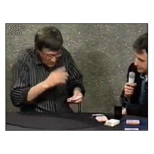 Disappearing-cards-magic-trick