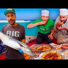 Middle Eastern Seafood!! KINGFISH + Most Unique Seafood in Omani!! 🇴🇲