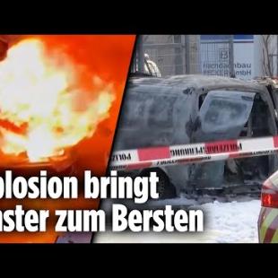 [독일 Bild紙] Dramatischer Feuer-Überfall auf Geldtransporter | Saarland