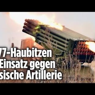 [독일 Bild紙] Ukraine: Haubitzen zerstören russische BM-21 Mehrfachraketenwerfer