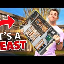 They let me take apart a SUPER COMPUTER