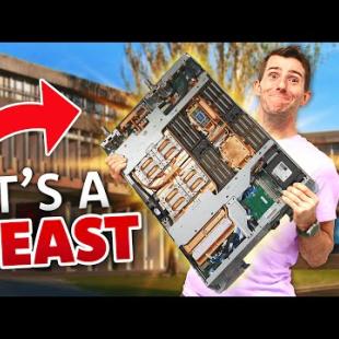 They let me take apart a SUPER COMPUTER