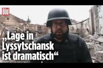 [독일 Bild紙] Putins-Angriffe immer schwerer: Lyssytschansk vor dem Fall | Ukraine-Krieg