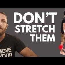 Why Your Calves are Always Tight [Do this Instead]