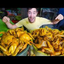 Indonesia's PSYCHEDELIC Sambal Fried Chicken!! 5 Amazing STREET FOODS in Yogyakarta!