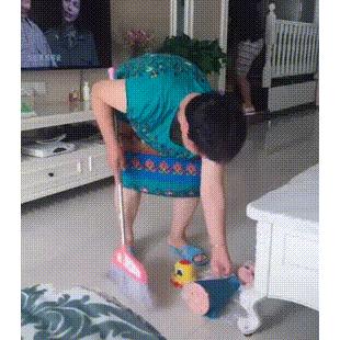 엄마 골탕 먹이기