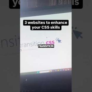 3 websites to enhance your CSS skills