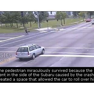 Pedestrian hit