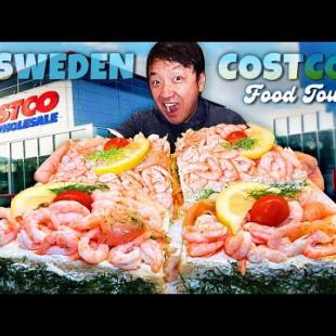 Costco FOOD TOUR & #1 BEST Local Food Spot in Stockholm Sweden