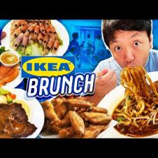 $1 MEALS! Trying IKEA’s SEAFOOD & NOODLES Brunch in Singapore