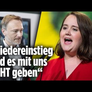 [독일 Bild紙] Grünen-Chefin mit klarer Atomkraft-Absage gegen Lindner | Ricarda Lang