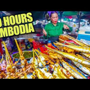 100 Hours in Cambodia 🇰🇭 PHNOM PENH Street Food, KEP Seafood, SIEM REAP BBQ & More!