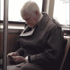 Old-man-smartphone-scrolling