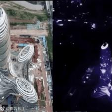 최근 중국에서 건설된 빌딩