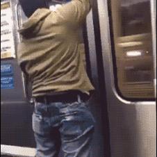 Man-jumps-from-moving-train