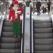 Clown-pie-escalator