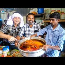 Spicy Indian Food!! TODDY SHOP - Fish Head Curry + Fresh Coconut Toddy in Kerala, India!