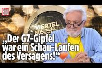 [독일 Bild紙] G7-Gipfel: „Das Spektakel hat 166 Millionen Euro gekostet!“ | Henryk M. Broder bei Viertel nach Acht