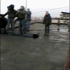 Rooftop jump