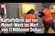 [독일 Bild紙] Klima-Extremisten vandalieren in Museum | Potsdam